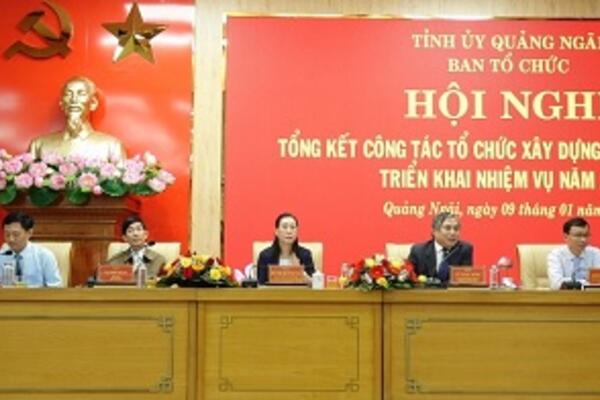 Bí thư Tỉnh ủy Bùi Thị Quỳnh Vân chủ trì Hội nghị tổng kết công tác xây dựng Đảng năm 2023