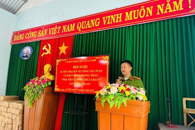 TUYÊN TRUYỀN PCCC VÀ PHÁT ĐỘNG PHONG TRÀO “NHÀ TÔI CÓ BÌNH CHỮA CHÁY”